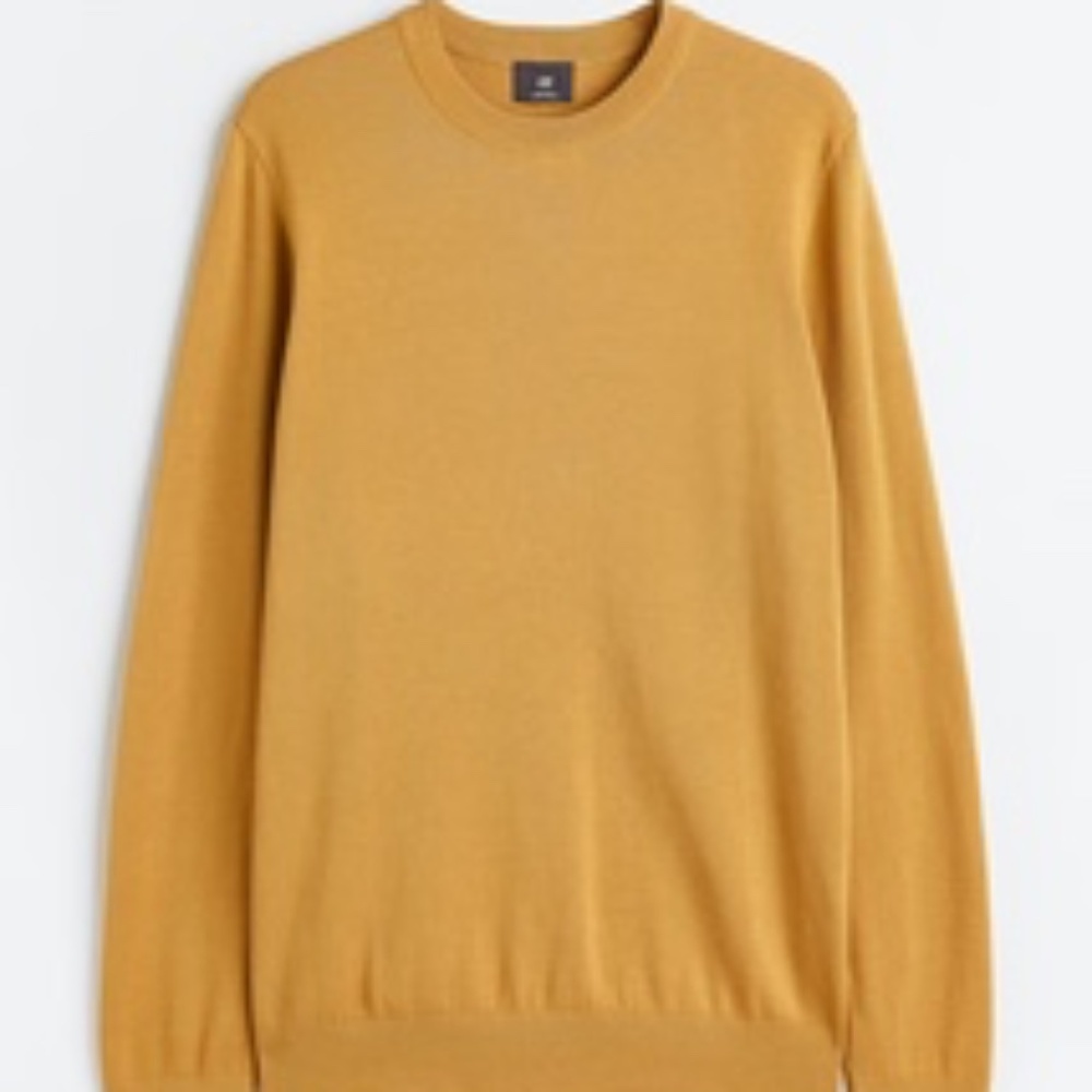 H&M Slim Fit Fine-Knit Sweater